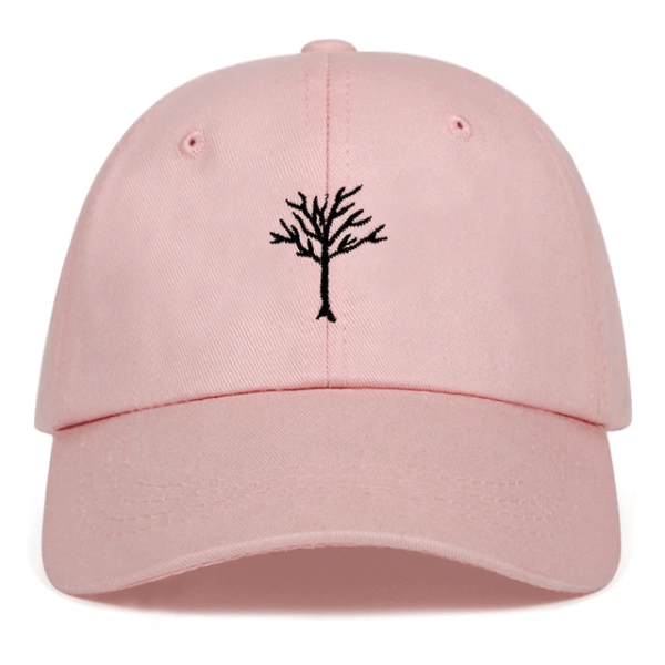 xxxtentacion dreadlocks cool pink dad hat