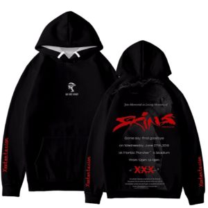 xxxtentacion skins memorial hoodie