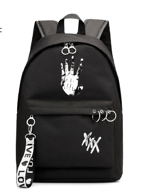 Xxxtentacion Bad Vibes Logo Clothing Backpack