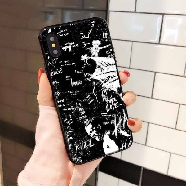 Xxxtentacion Revenge Store Black n White Iphone case