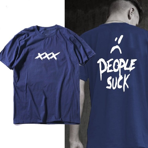 xxxtentacion fashion xxx people suck shirt