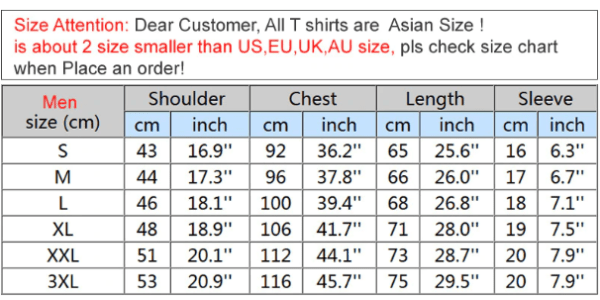 Jahseh Onfroy Xxxtentacion Graphic Tee Size Chart
